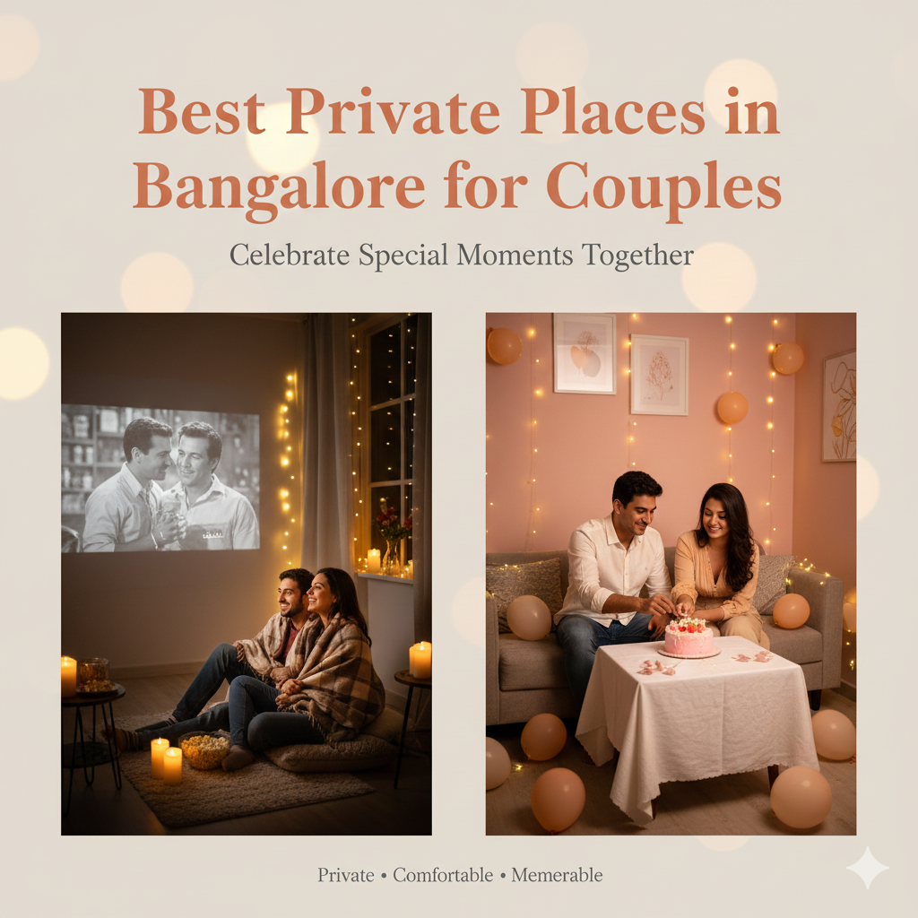 Best private places in bangalore for couples to celebrate special moments 